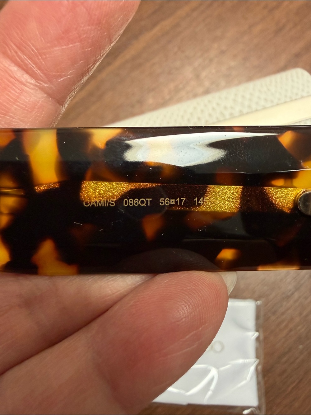 New. Jimmy Choo - Cami - Dark Havana
Sunglasses with Green JC Emblem - Picture 12 of 12